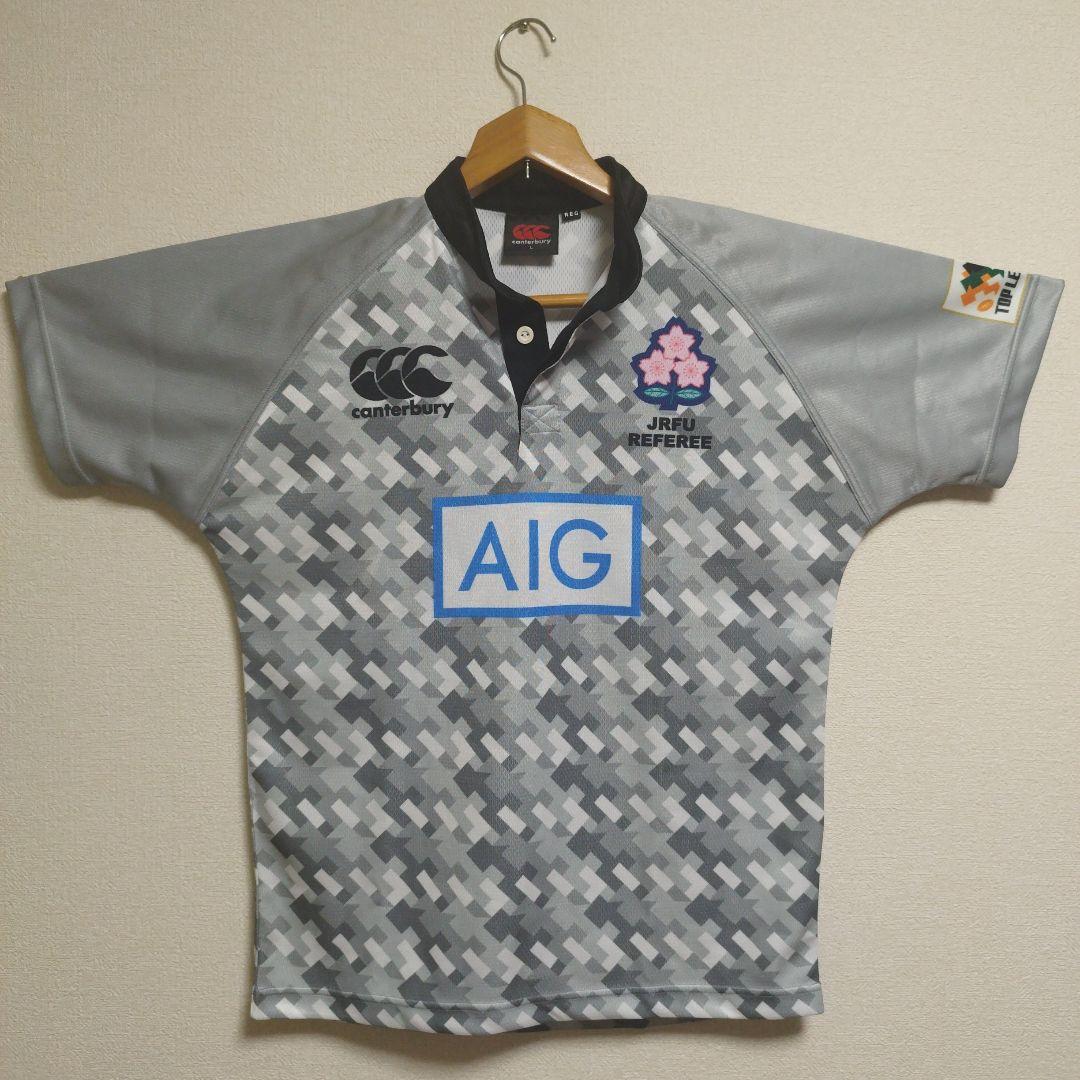 canterbury JRFU レフリー ラグビー AIG 審判員 Lサイズ