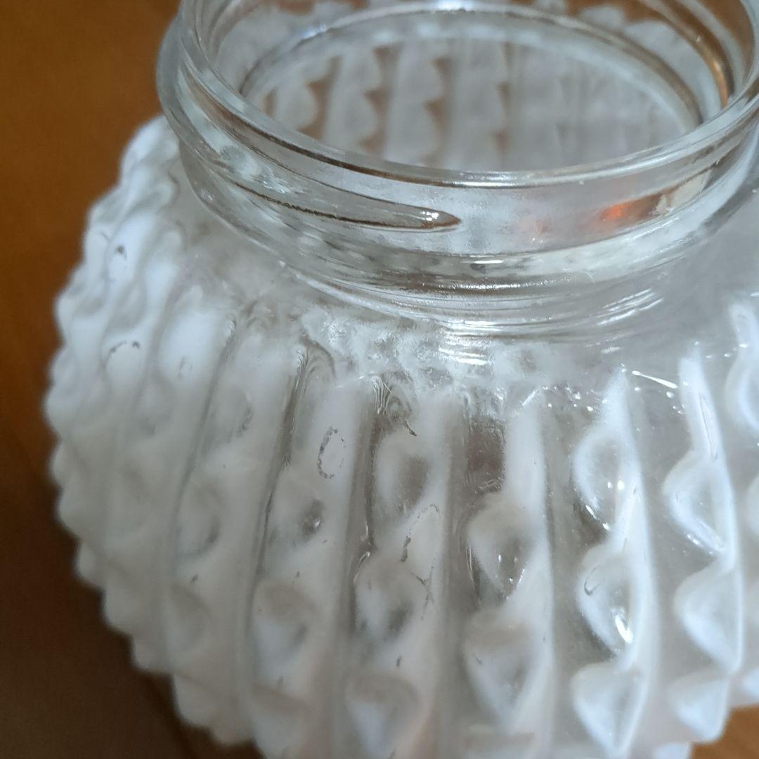 レトロポップ シェード② 電傘 電笠 乳白色 ランプシェード アンティーク 雑貨