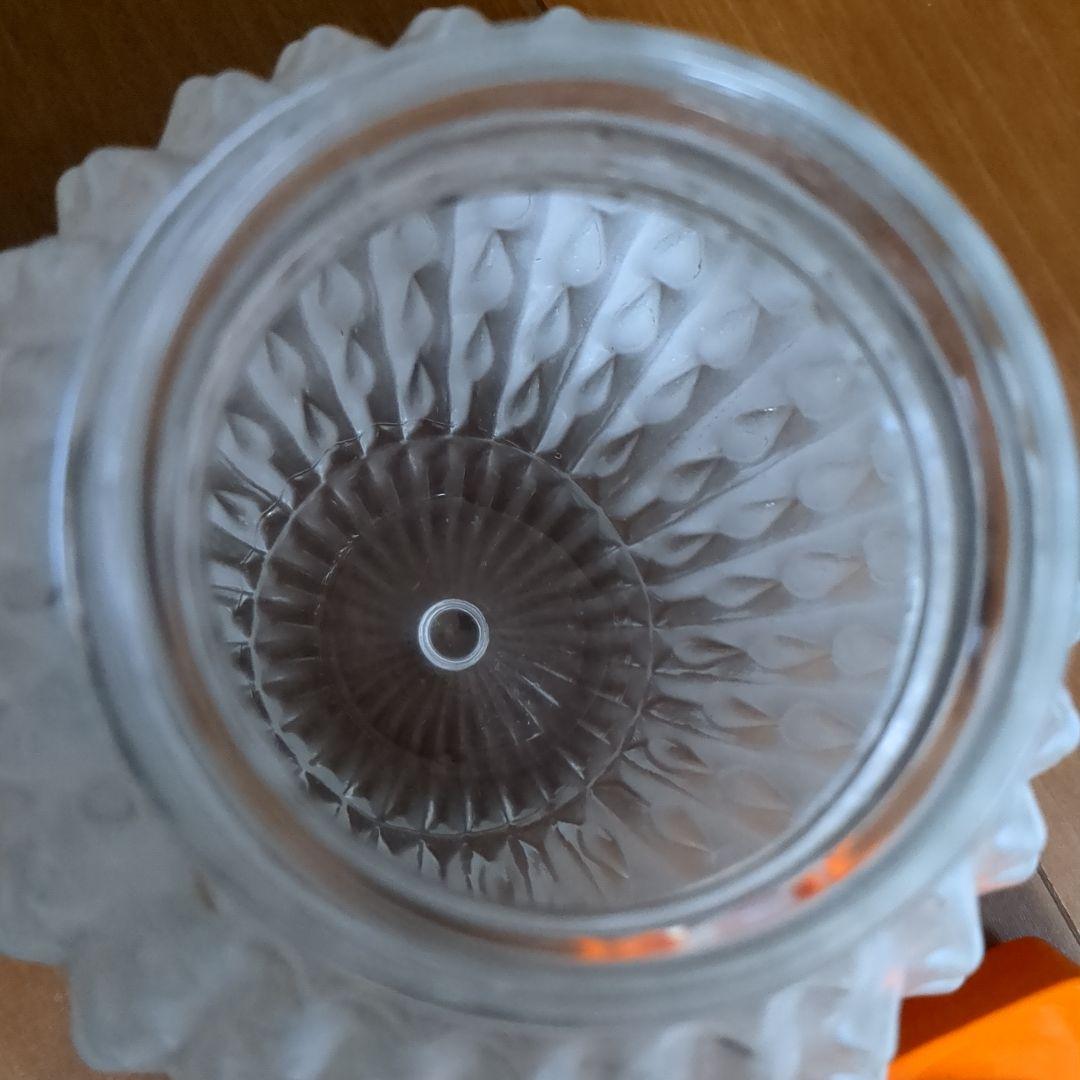 レトロポップ シェード② 電傘 電笠 乳白色 ランプシェード アンティーク 雑貨