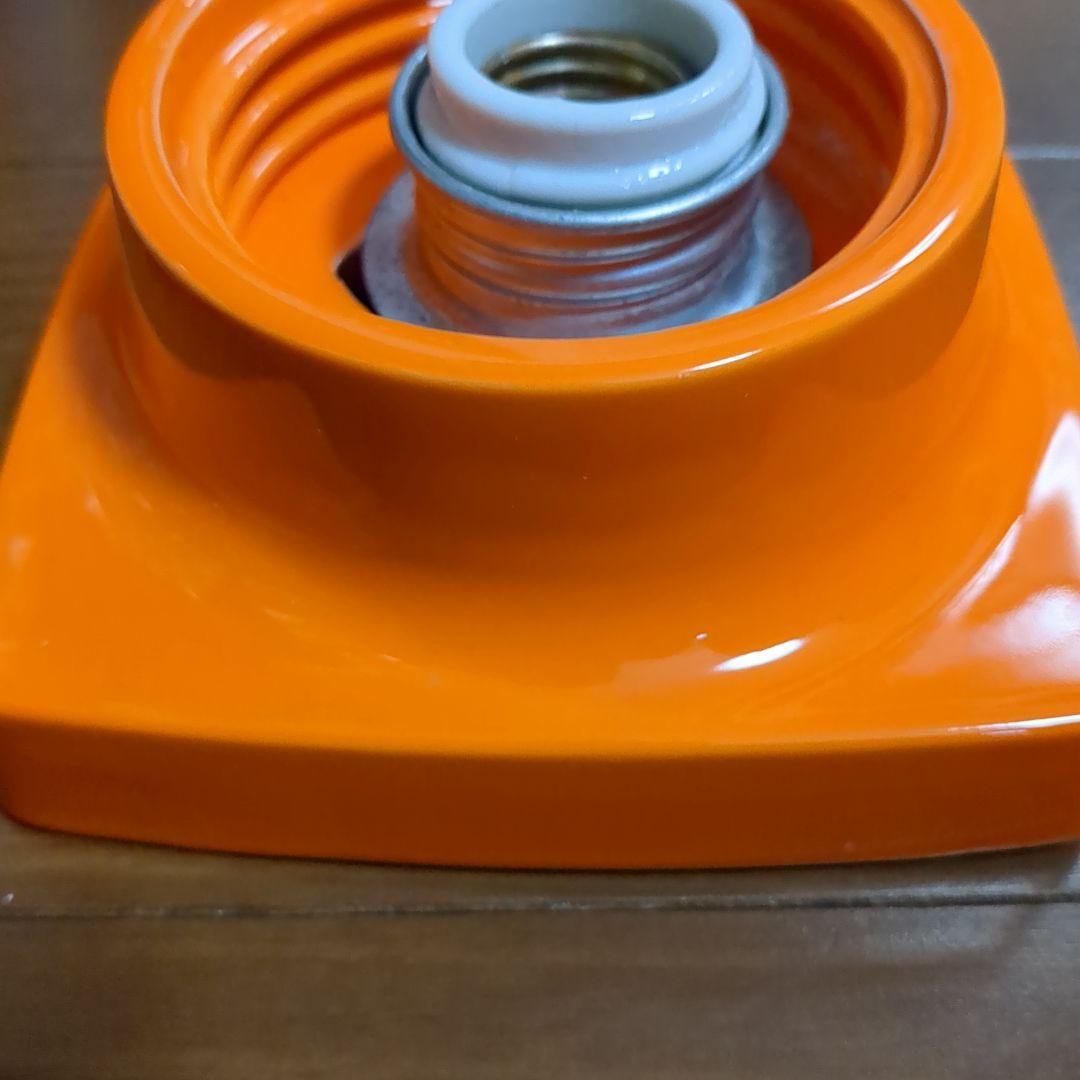 レトロポップ シェード② 電傘 電笠 乳白色 ランプシェード アンティーク 雑貨