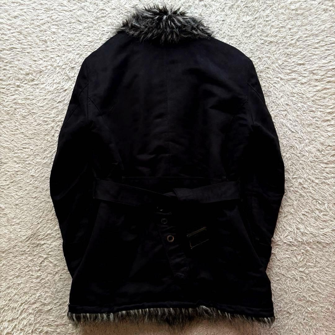 ★希少XLサイズ★ bareback realdress ファー トレンチコート