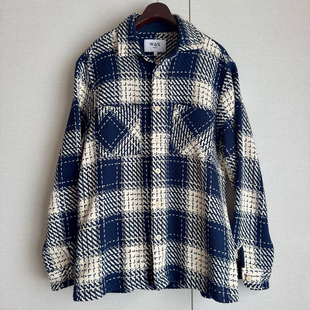 【WAX LONDON】ワックスロンドン オーバーシャツ ジャケッLサイズ