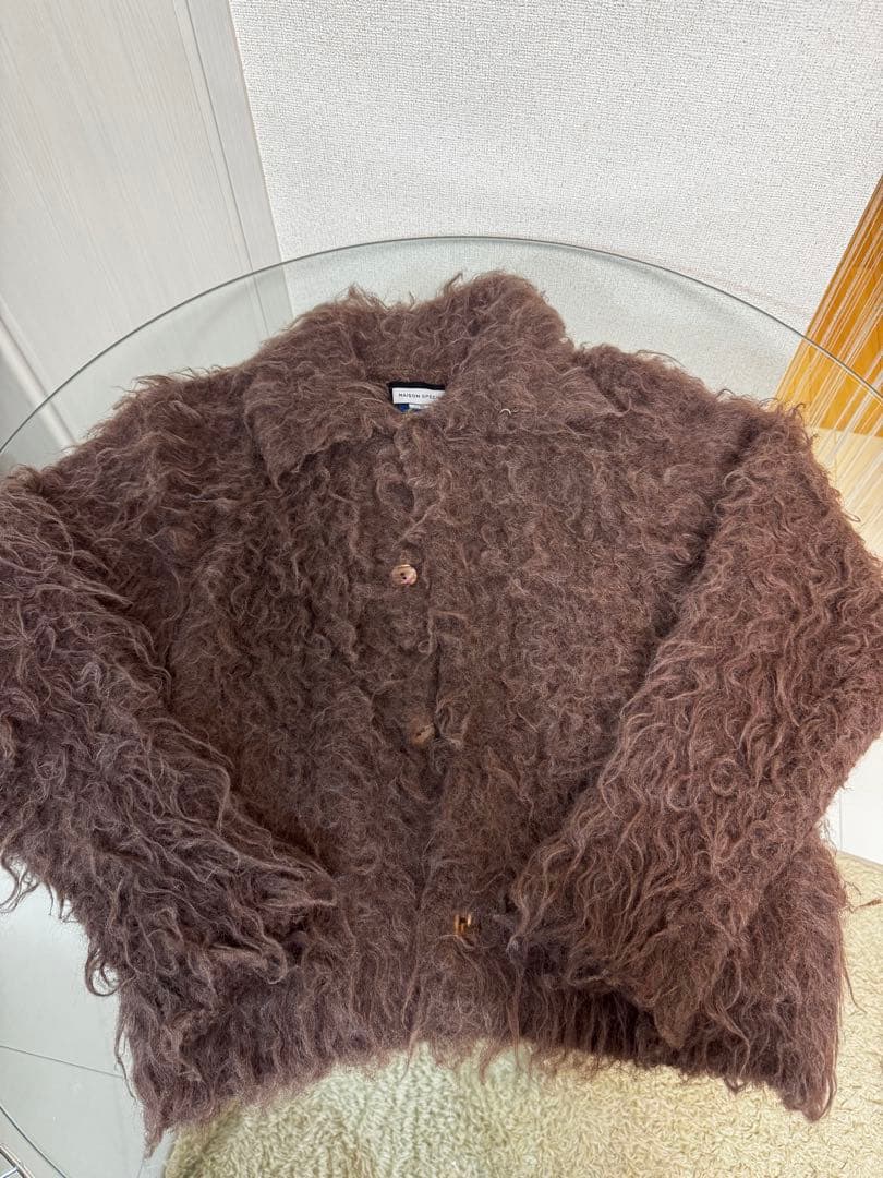 《UNISEX》MAISON SPECIAL for 久遠　シャギーニットシャツ