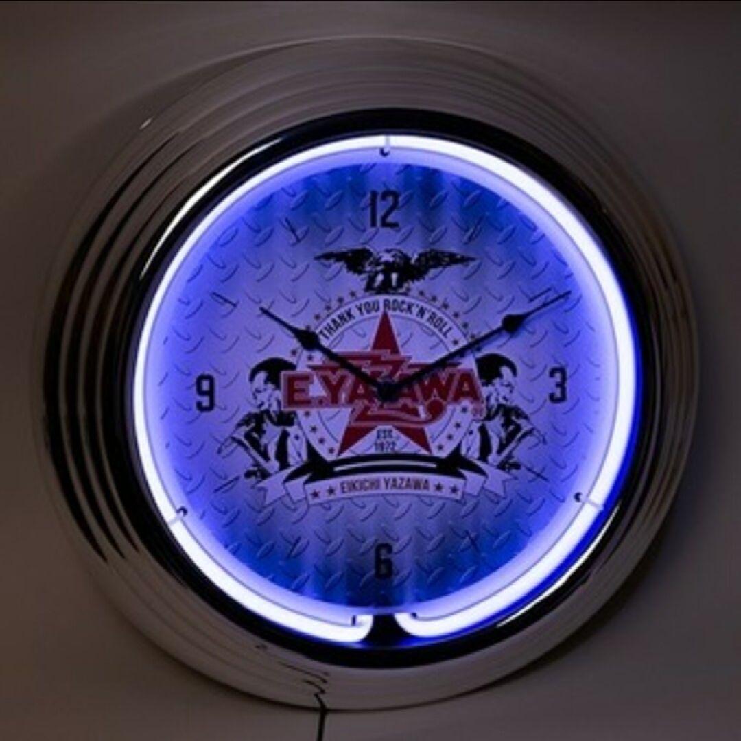 矢沢永吉 ネオン クロック 時計
