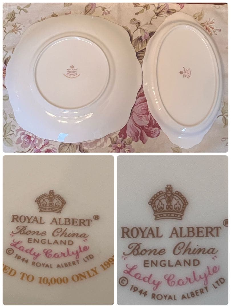 【レア美品】英国製　ロイヤルアルバート★レディカーライル★パーティセット④