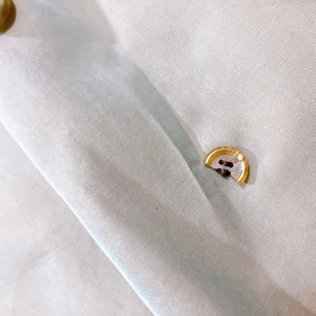 【逸品】バーバリーズ　トレンチコート　玉虫色　ヴィンテージ　ノバチェック　L相当