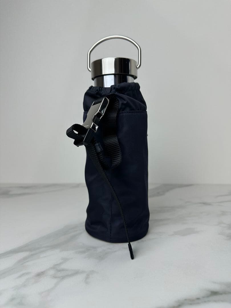 PRADA スチールタンブラー水筒　リナイロンカバー付き