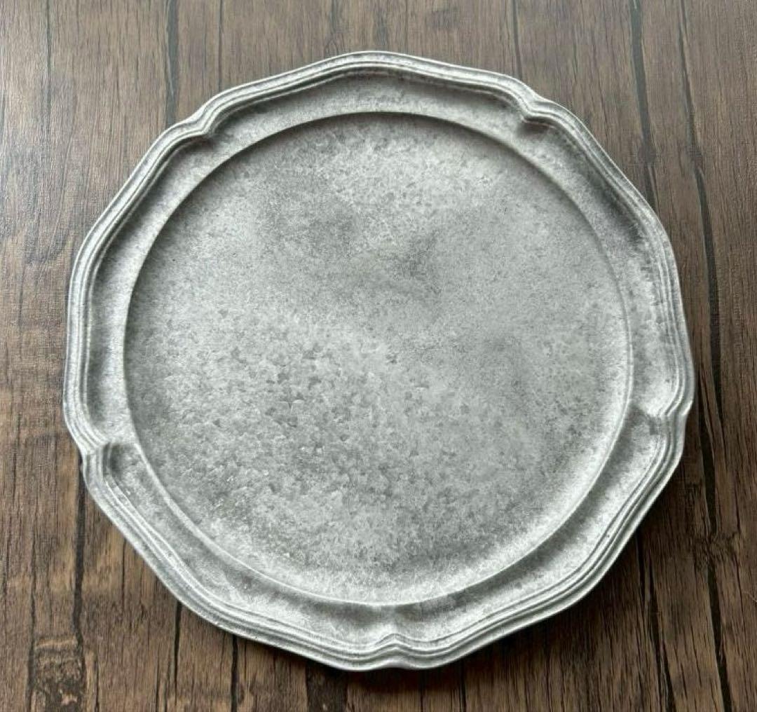 コフェ 食器 花リムプレート25 co+fe