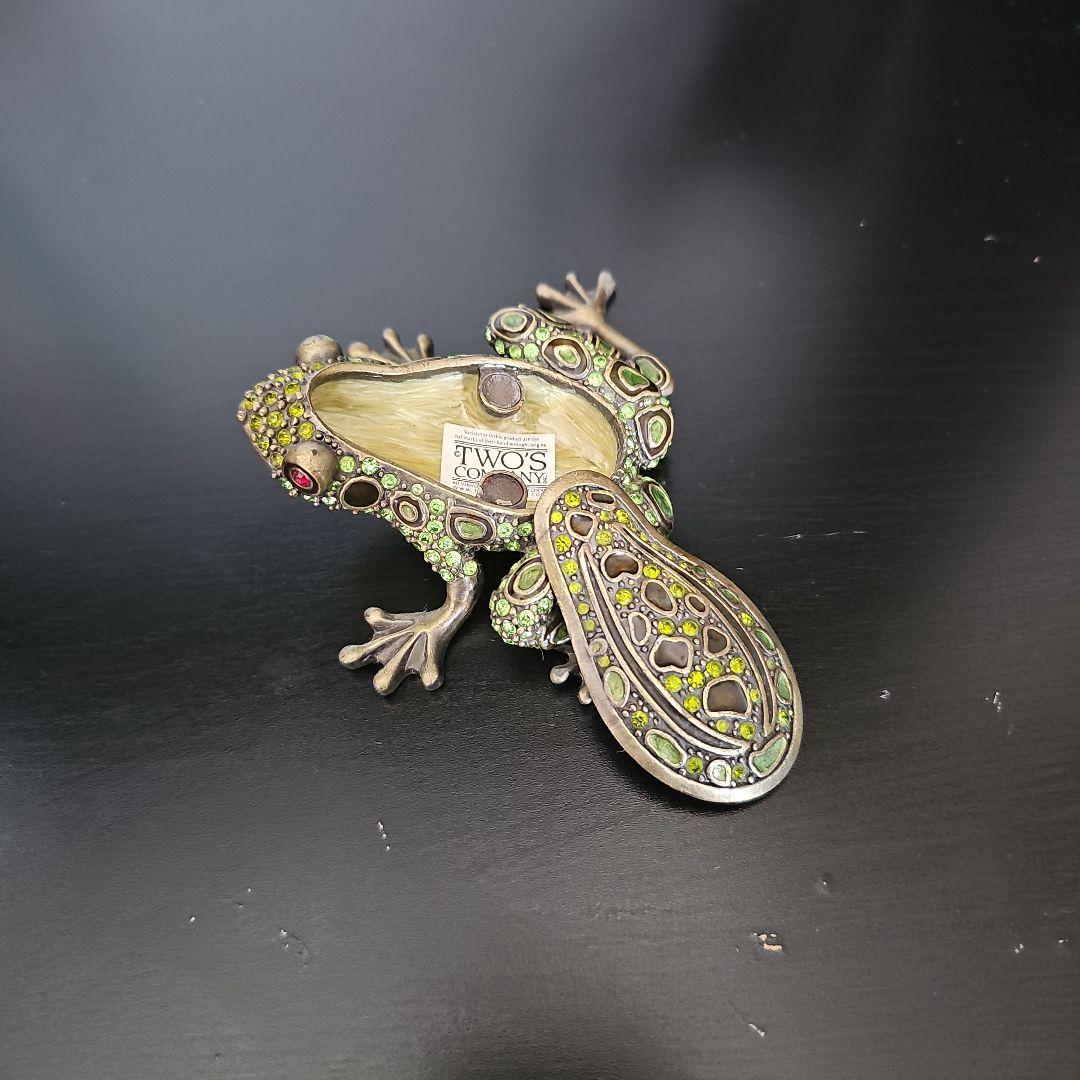 カエル型小物入れ