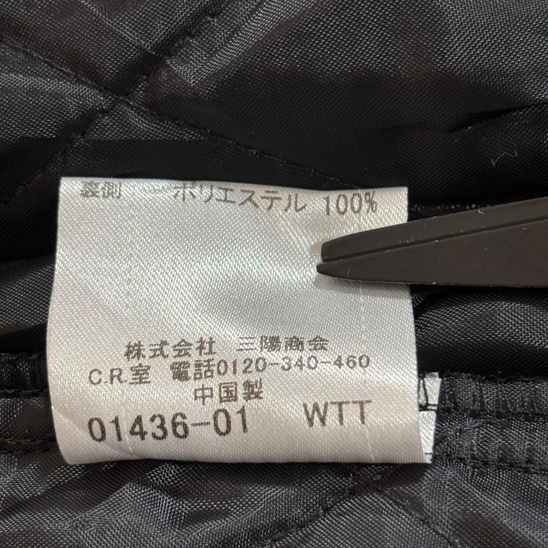 極希少 バーバリーブラックレーベル トレンチコート L ライナー付 ベルト 黒