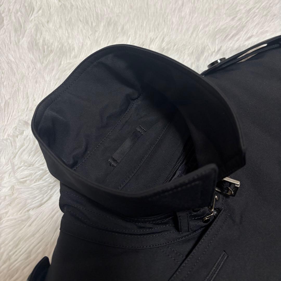 極希少 バーバリーブラックレーベル トレンチコート L ライナー付 ベルト 黒