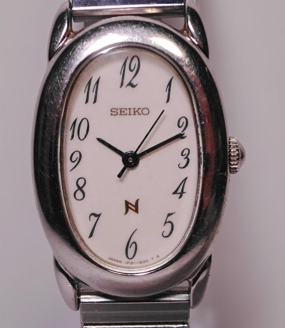 動作品 SEIKO NOIE 1F21-5B70 クォーツ セイコー 腕時計