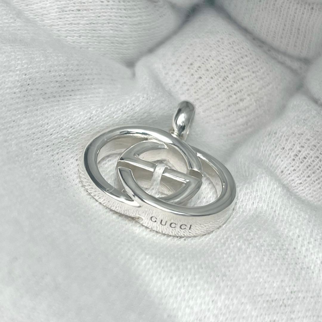 極美品‼️GUCCI インターロッキングペンダントS
