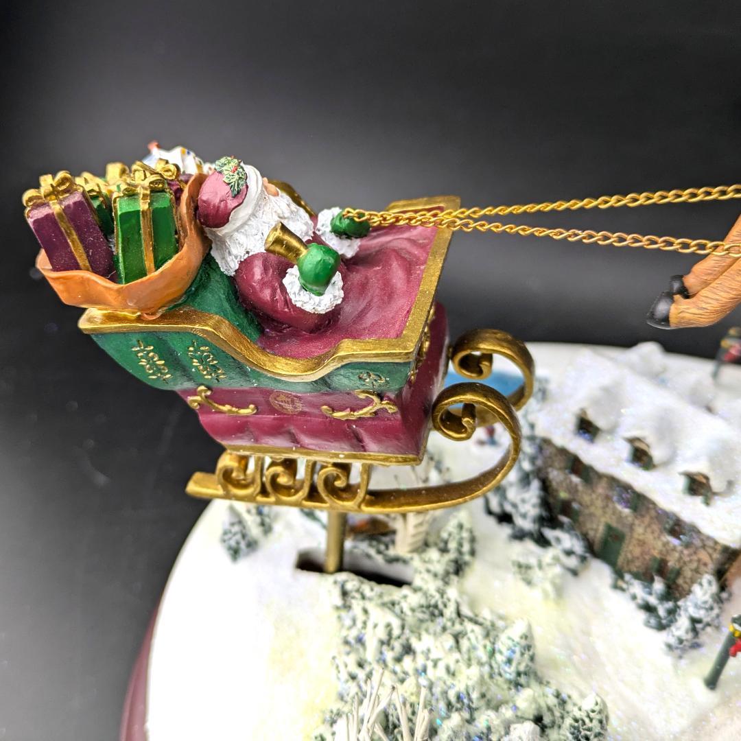 限定品 トーマスキンケード オルゴール サンタ オン ウェイ 箱・ 証明書付