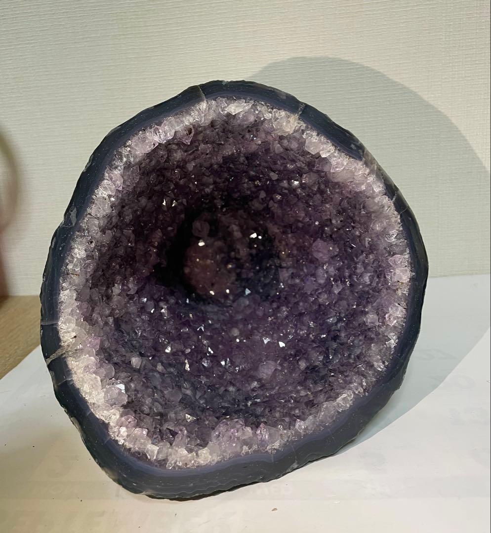 アメジストドーム 紫水晶 マネーボックス クリスタル パワーストーン 約3キロ