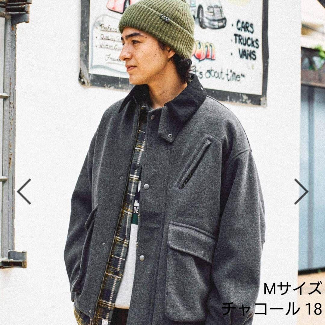 niko and... ウーリーテックハンティングブルゾン Mサイズ グレー