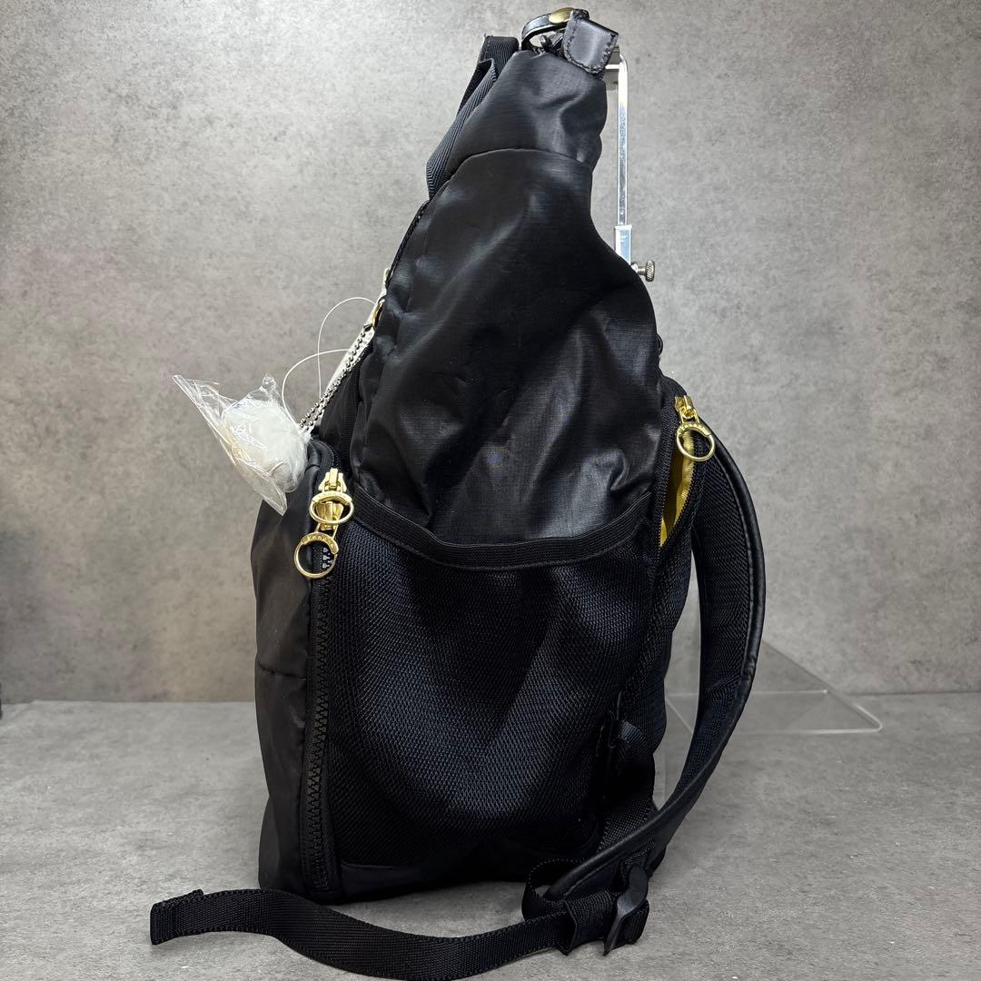 新品タグ付き！カナナプロジェクト リュック 2way マザーズバッグ 黒