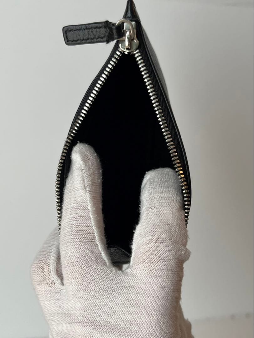 BALENCIAGA バレンシアガ ブラックレザー ケース　カードケース