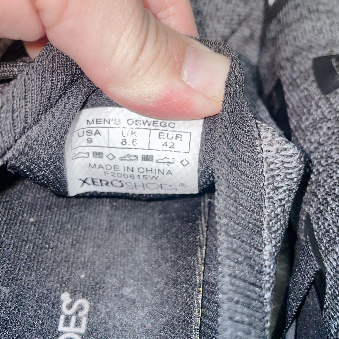 【ベアフット】 OSWEGO ゼロシューズ ニット 耐水