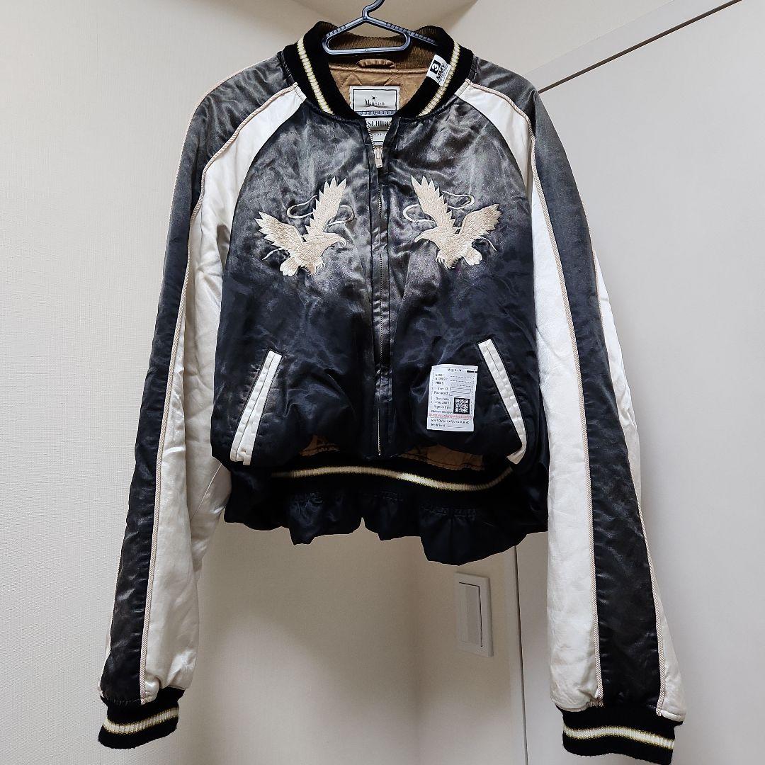 【定価121000円】メゾンミハラヤスヒロ2024aw　ブリーチスカジャン 38