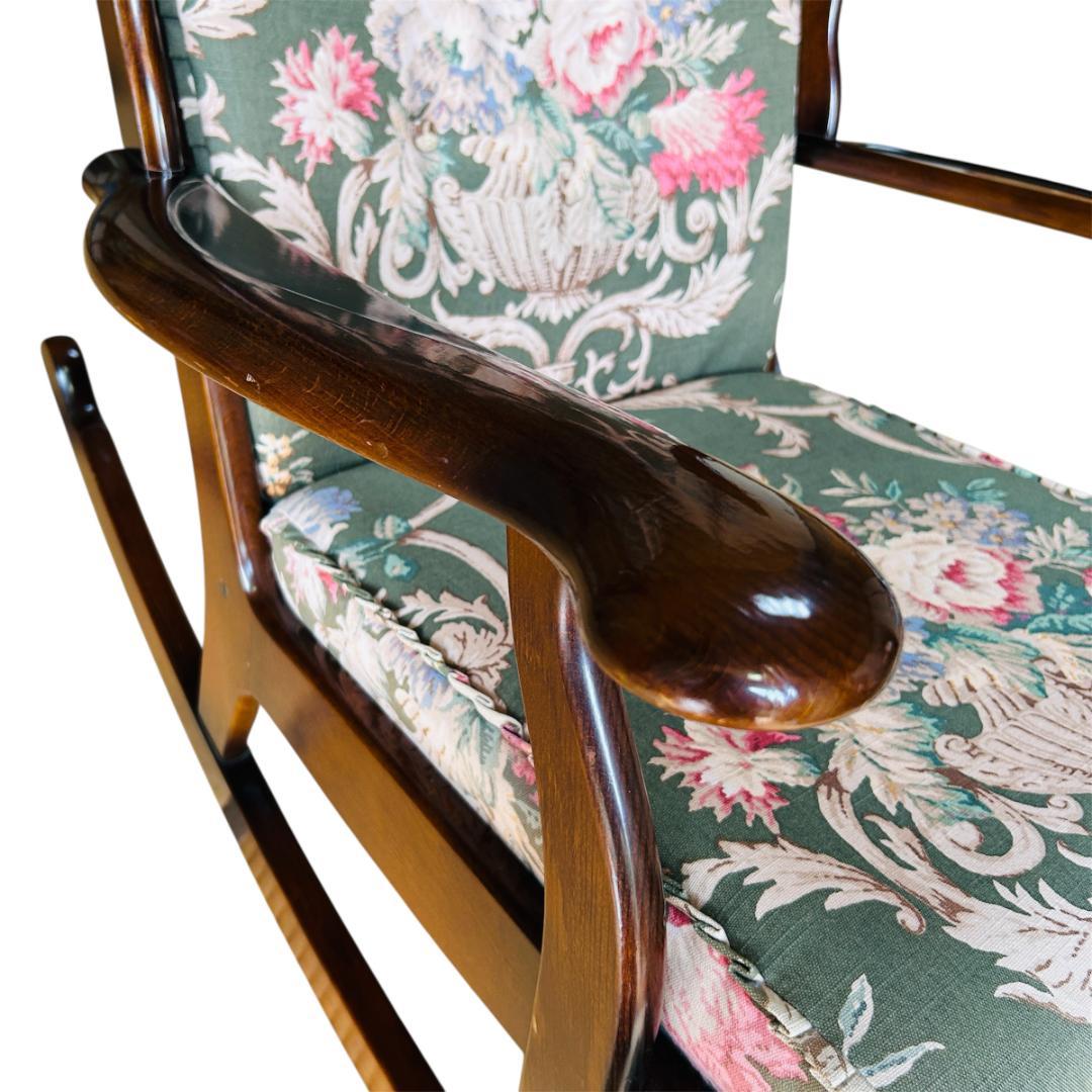 カリモク ロッキングチェア RC6002GK ブナ材 両ウイング ハイバック