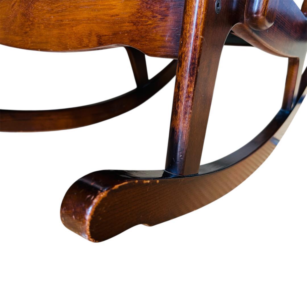 カリモク ロッキングチェア RC6002GK ブナ材 両ウイング ハイバック