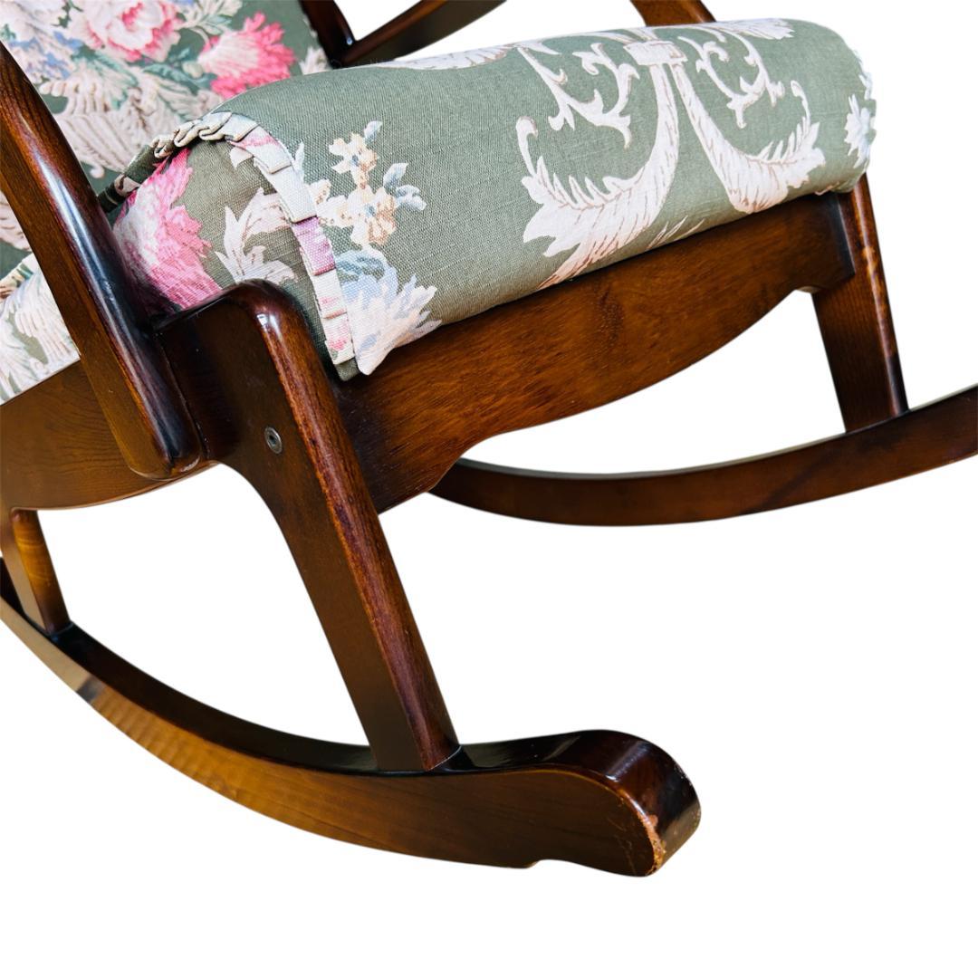 カリモク ロッキングチェア RC6002GK ブナ材 両ウイング ハイバック