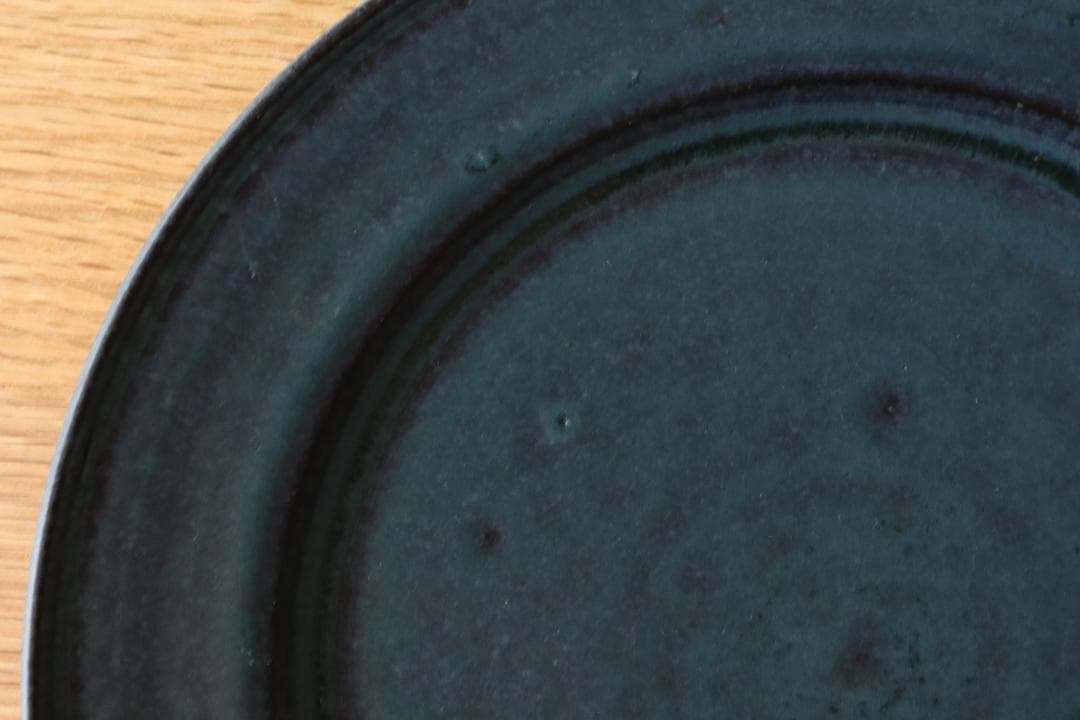 都築明　リム平皿　３枚