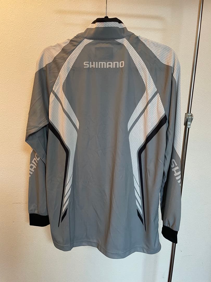 S*n様 シマノフルジッププリントシャツ　ハーフ、ロングセット