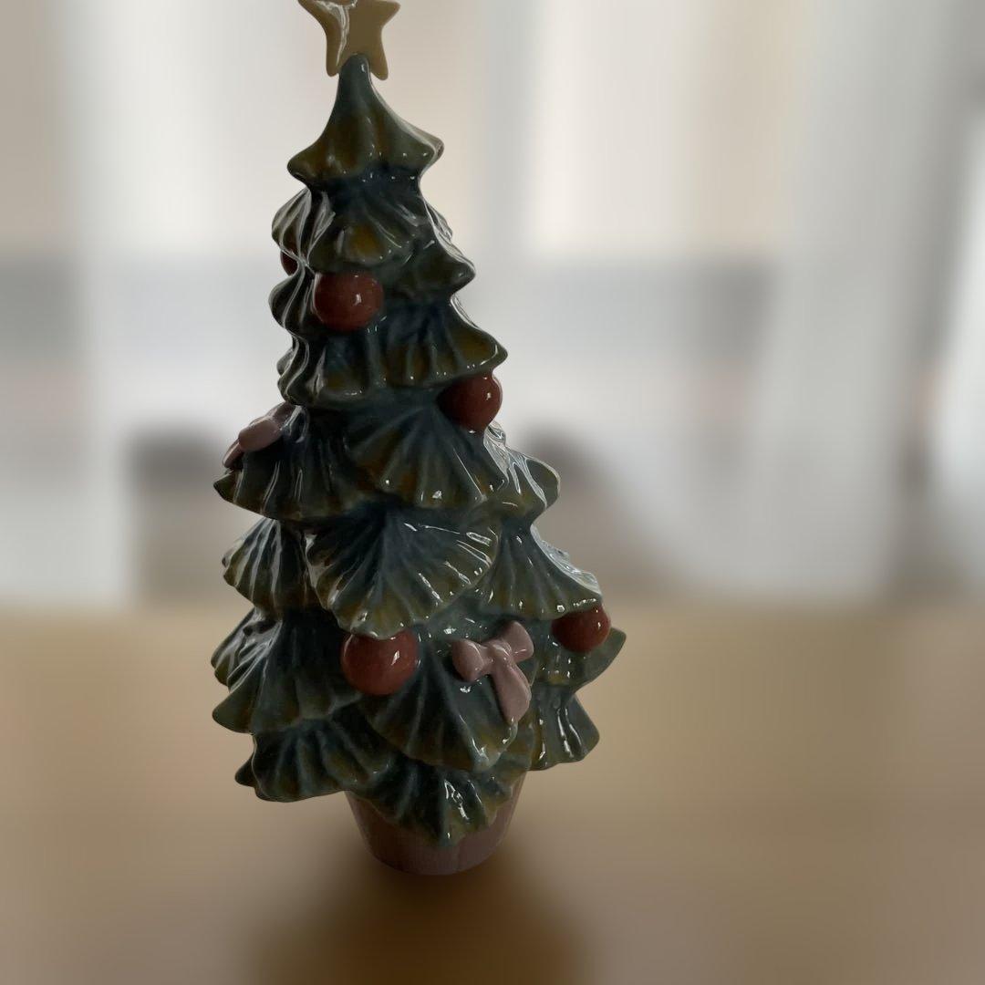 Lladro クリスマスツリー 陶器製