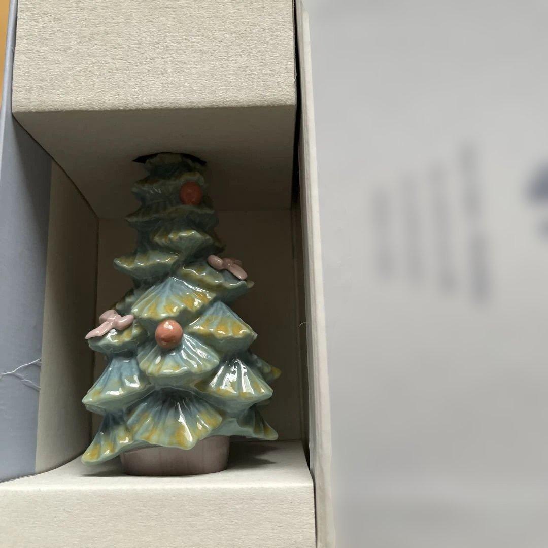 Lladro クリスマスツリー 陶器製