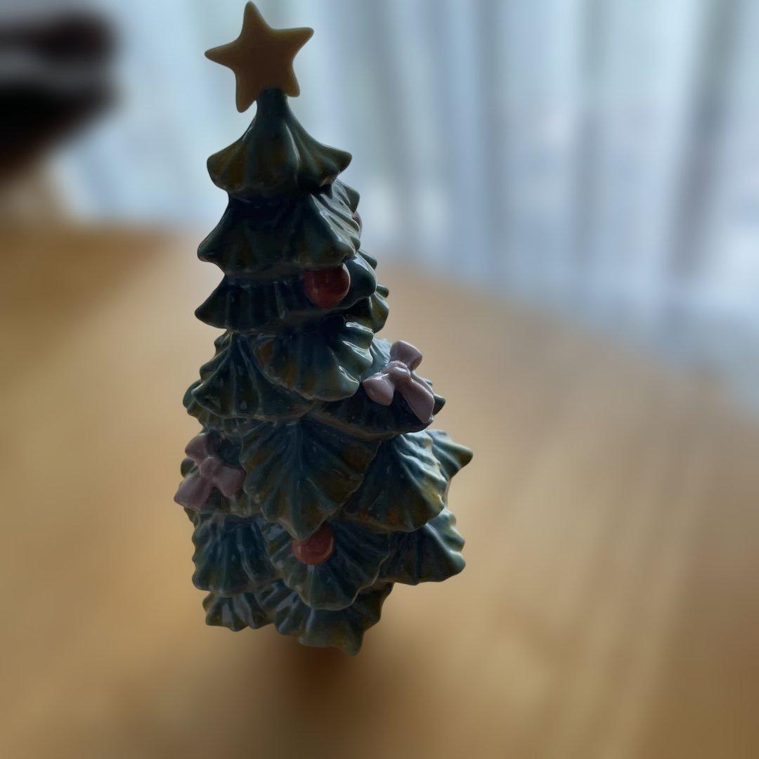 Lladro クリスマスツリー 陶器製