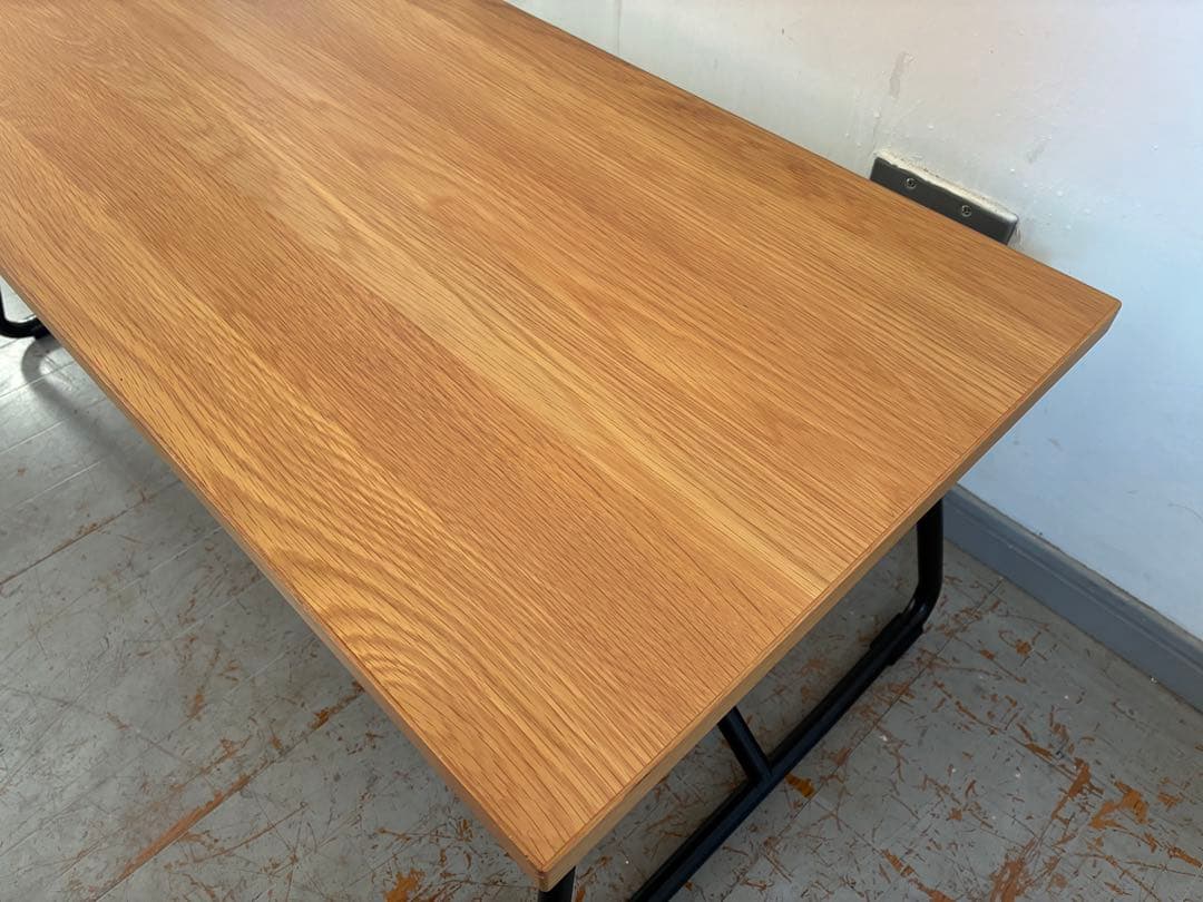 MUJI 無印良品 折りたたみローテーブル オーク材 90cm 廃盤品　希少