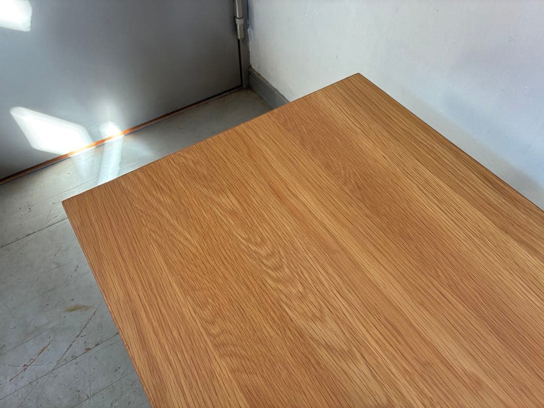MUJI 無印良品 折りたたみローテーブル オーク材 90cm 廃盤品　希少