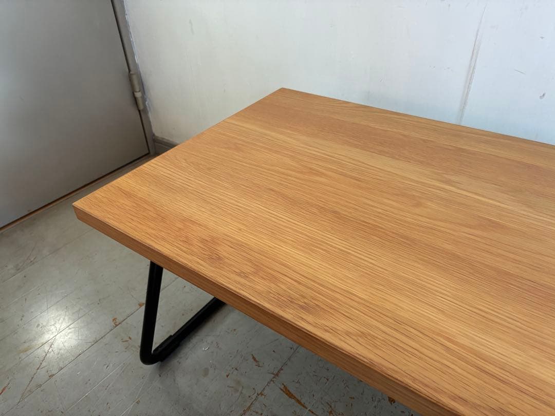 MUJI 無印良品 折りたたみローテーブル オーク材 90cm 廃盤品　希少