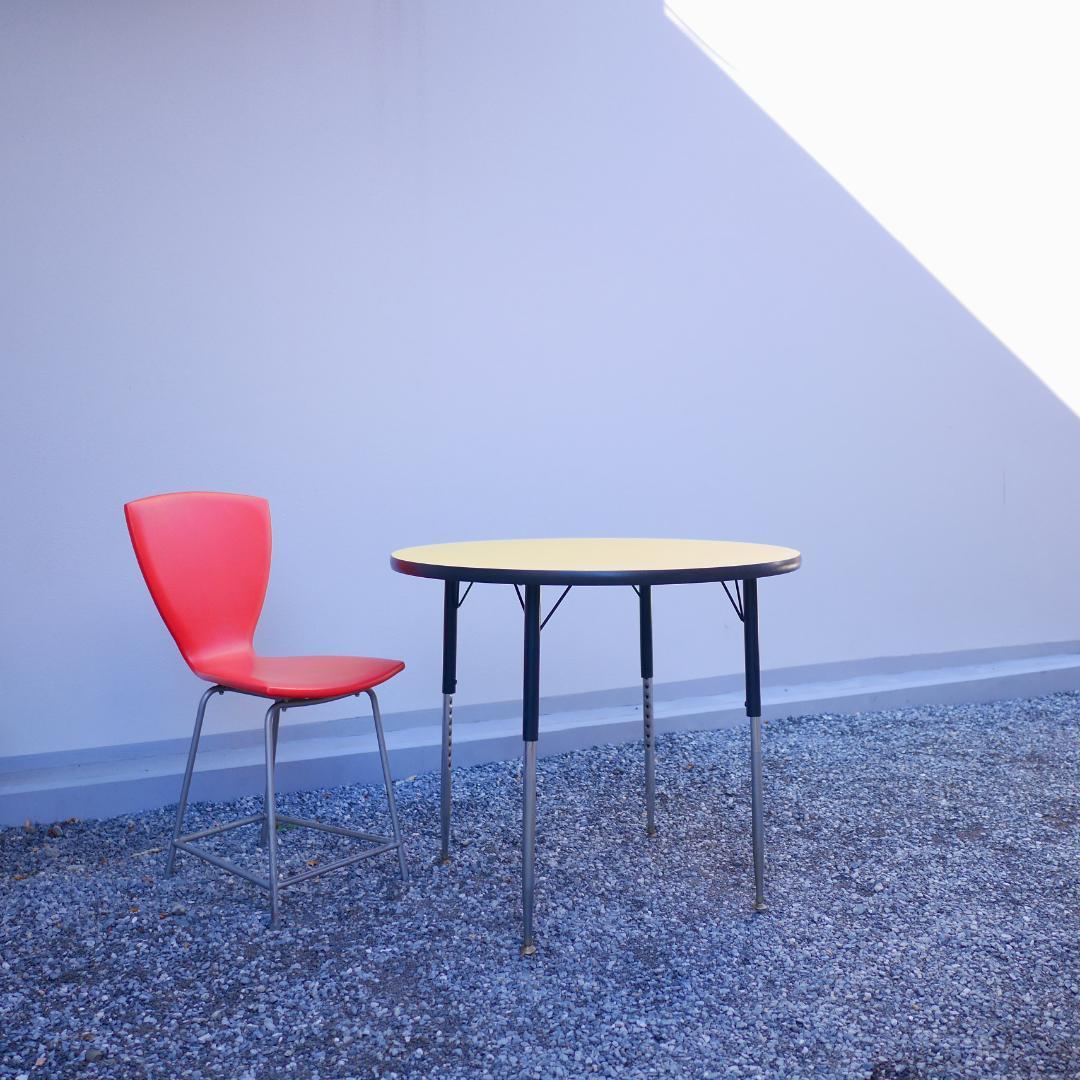 VIRCO バルコ ヴィンテージ ラウンドテーブル ミッドセンチュリー