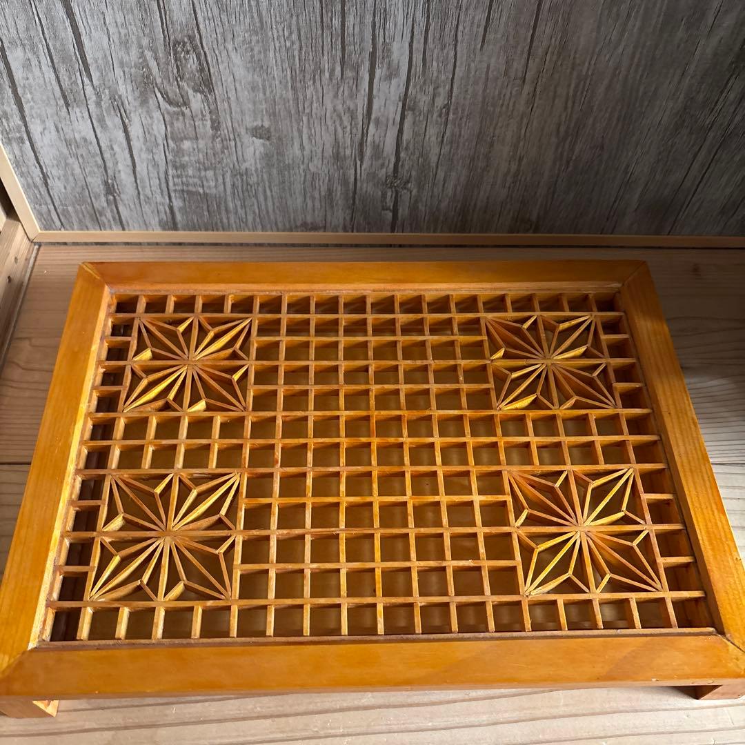 組子　組子膳　ハンドメイド