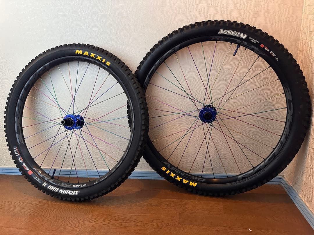 マグ 2/2 CHRIS KING手組みホイール（マレット仕様）