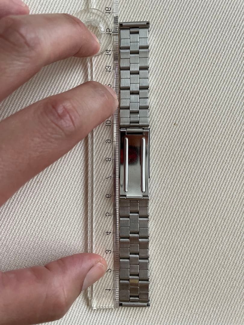 エクステンション　ブレスレット　17mm ステンレス　時計用　未使用