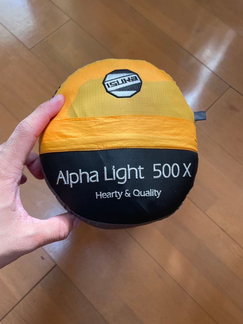ISUKA Alpha Light 500 X 寝袋