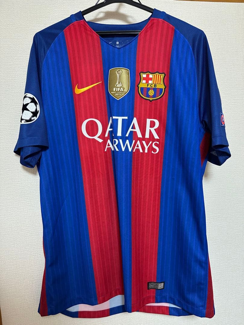 バルセロナ 16-17 CL仕様 ユニフォーム メッシ