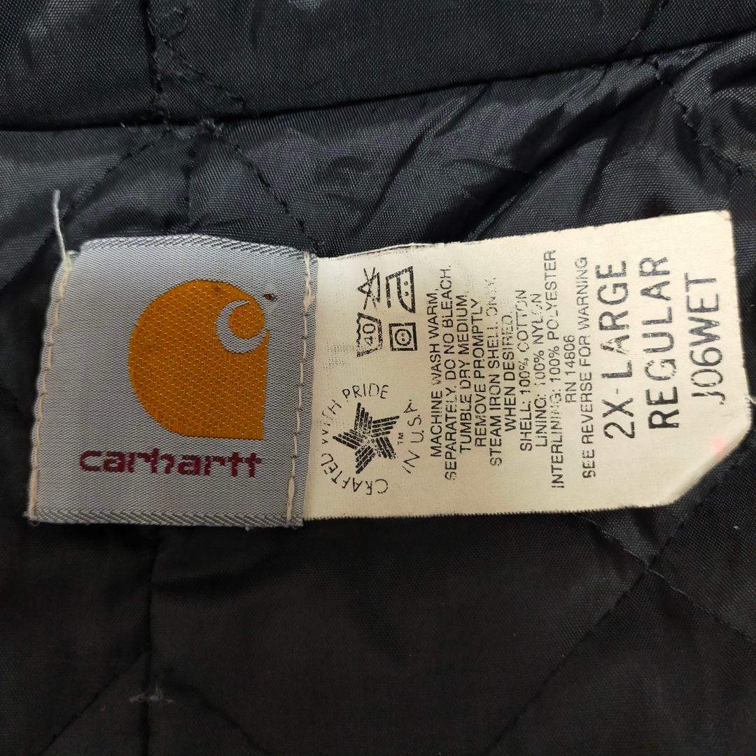 80S 90S　USA製　カーハート　星タグ　アクティブジャケット　希少カラー