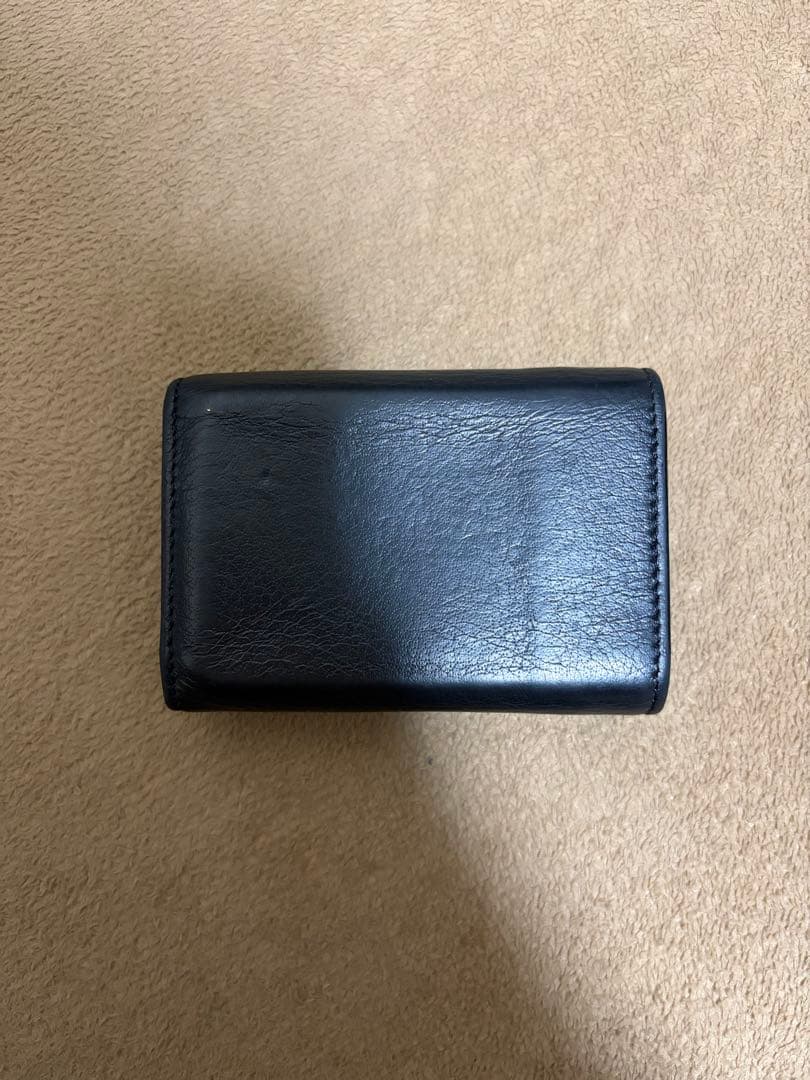 BALENCIAGA ブラック 三つ折り財布