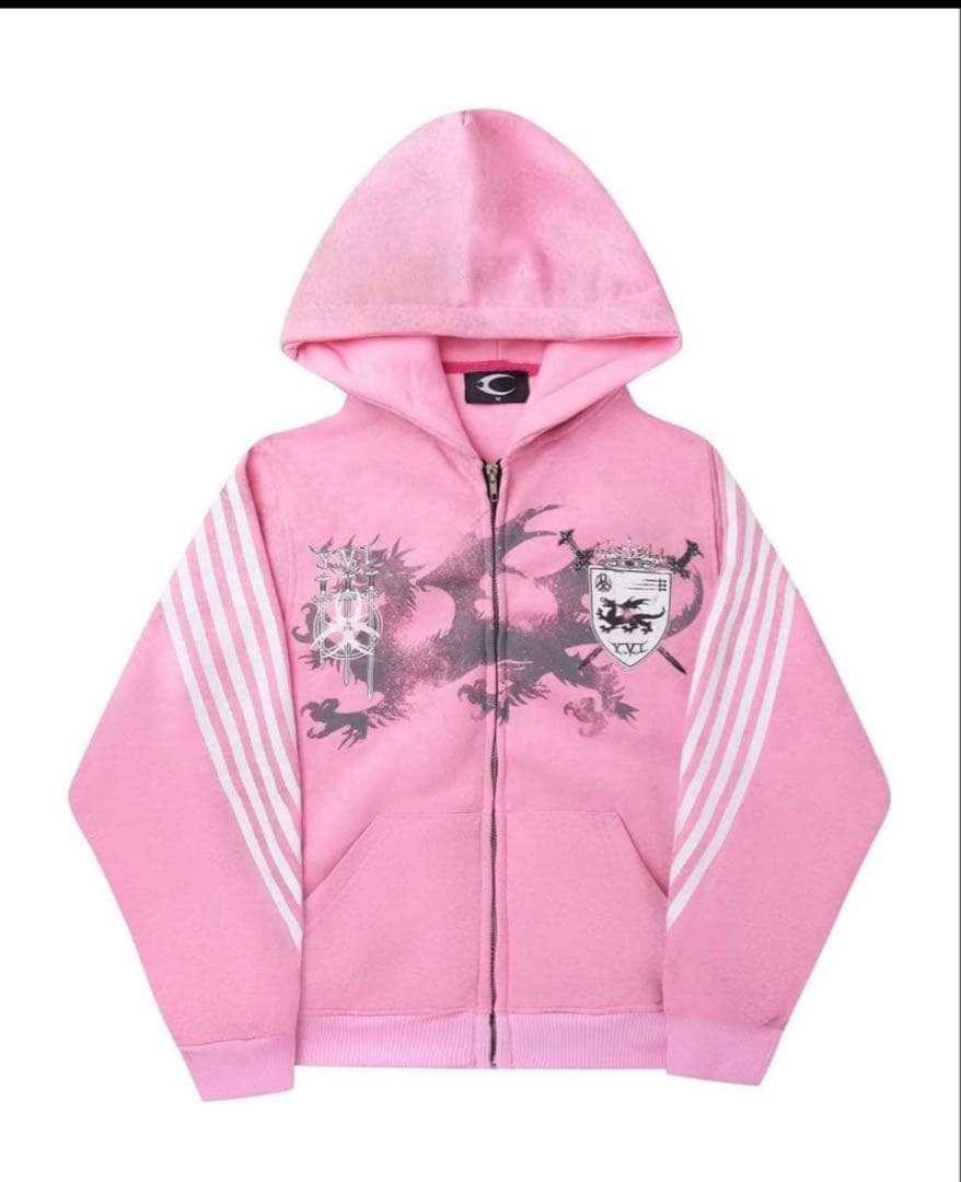 cozy worldwideジップパーカー