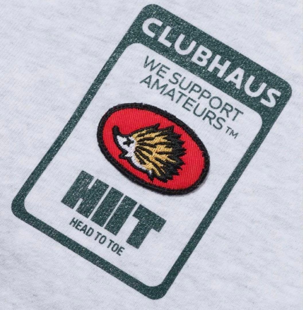 メンズウェア CLUBHAUS HIIT SWEAT H-GRAY XL