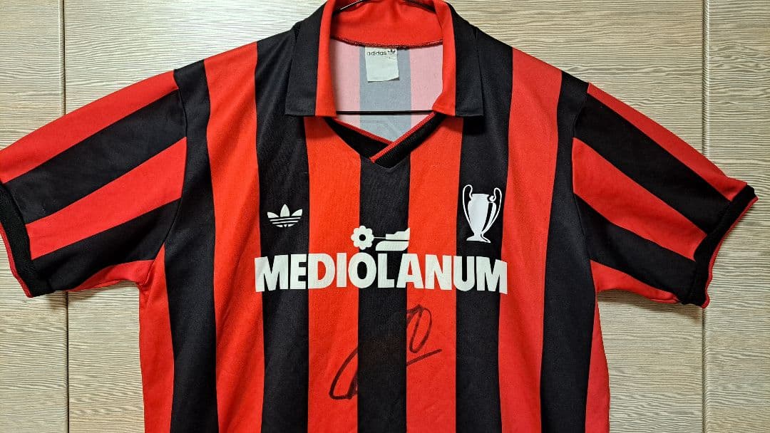 【レア】adidas アディダス ACミラン ユニフォーム90/92ネスタ#13