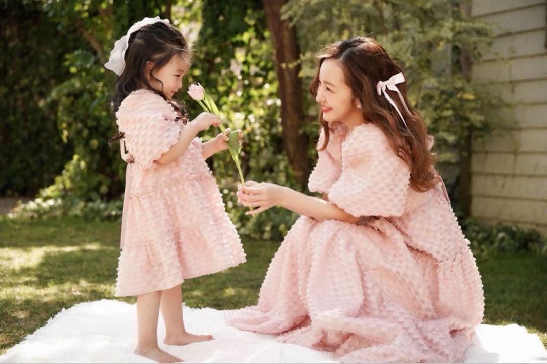 Rosy luce 親子でお揃いワンピース