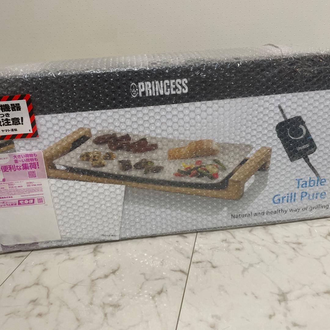 新品未使用 プリンセス テーブルグリル ピュア　PRINCESS ホットプレート