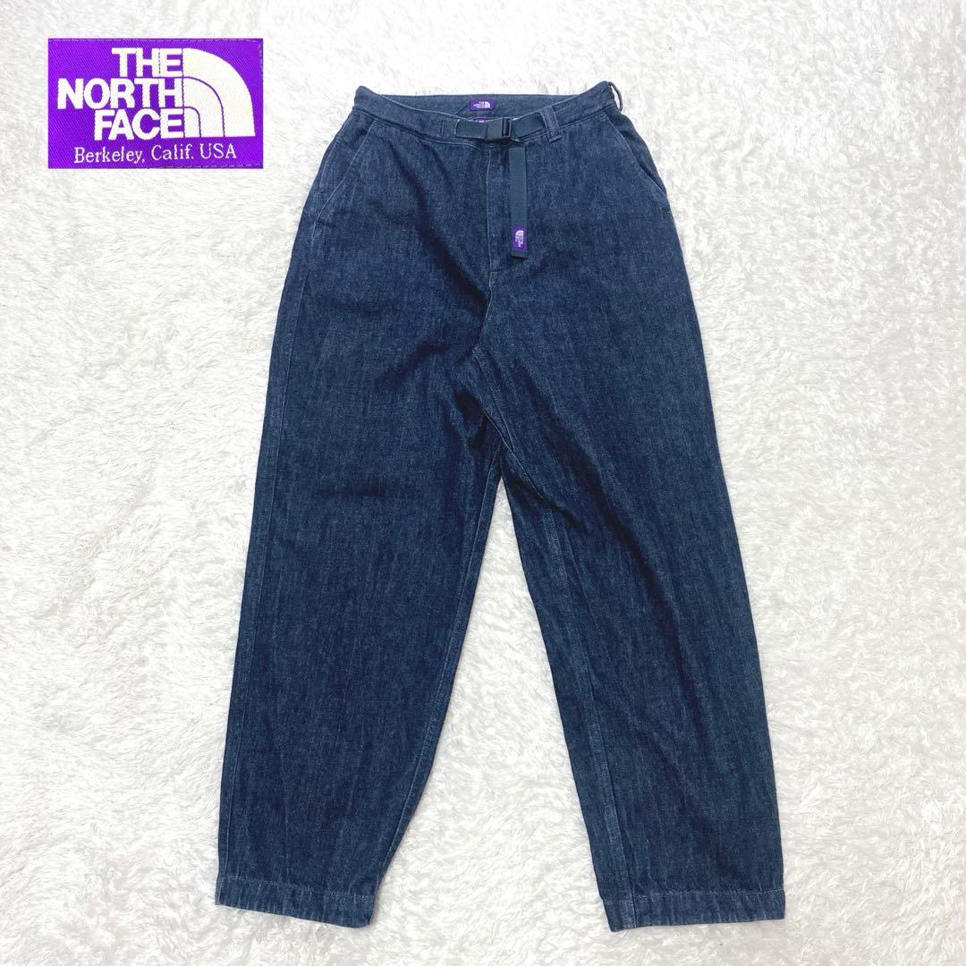 ザ ノースフェイス　パープルレーベル／デニムワイドテーパード　WS　インディゴ