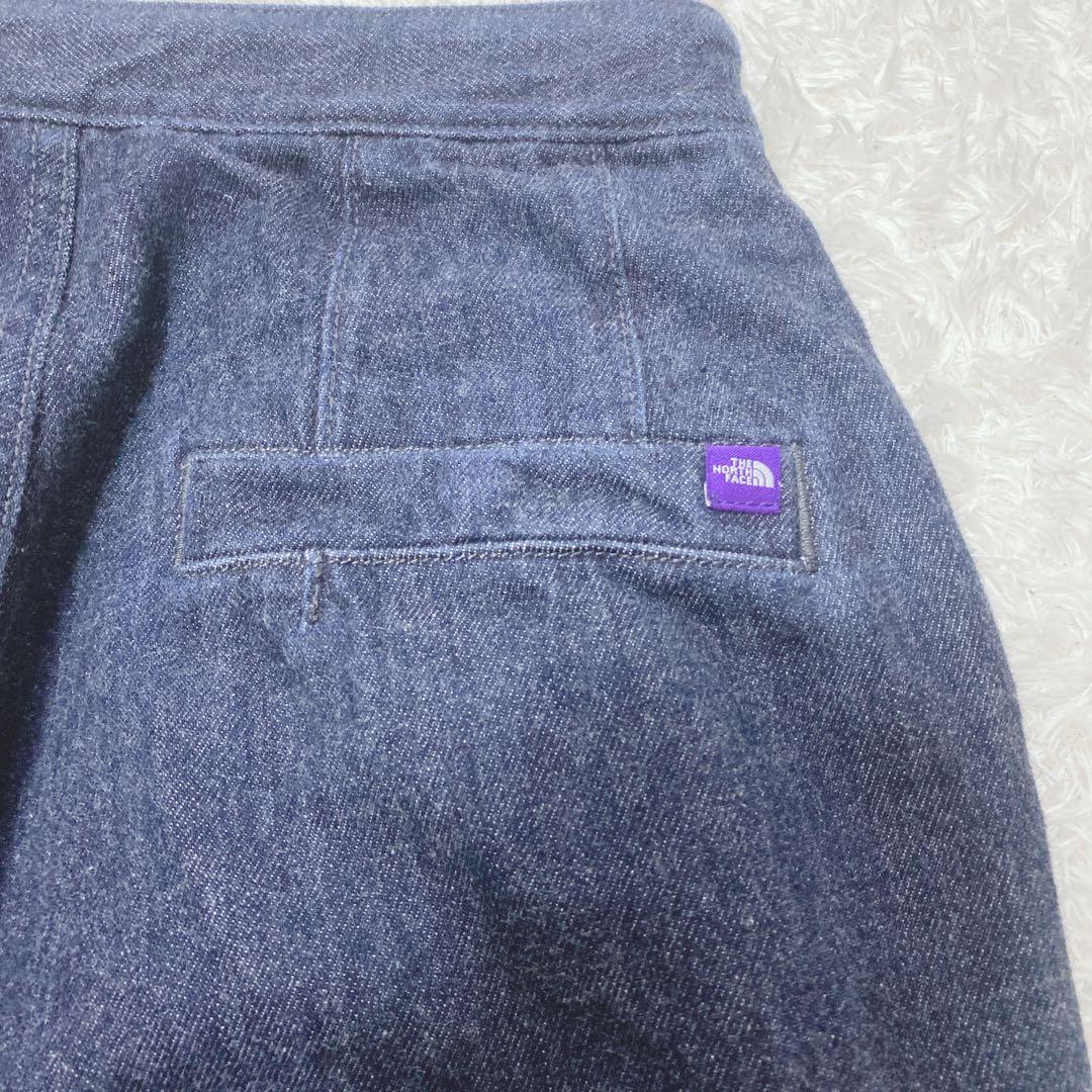 ザ ノースフェイス　パープルレーベル／デニムワイドテーパード　WS　インディゴ